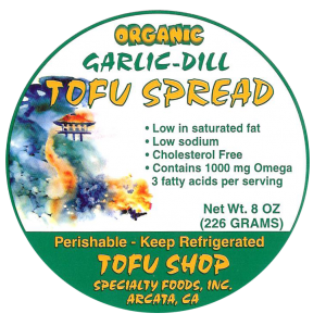 Tofu Shop Garlic-Dill Tofu Spread